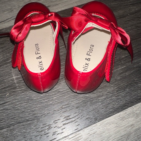 Red Kids Shoes - Picture 2 of 5